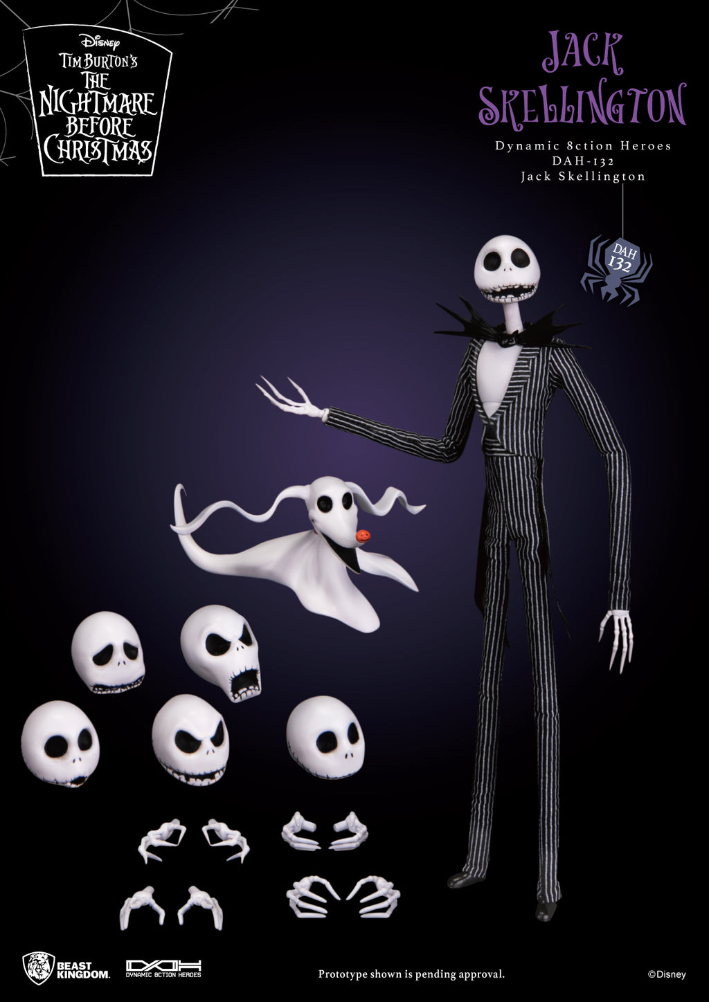 DAH-132 The Nightmare Before Christmas Jack Skellington