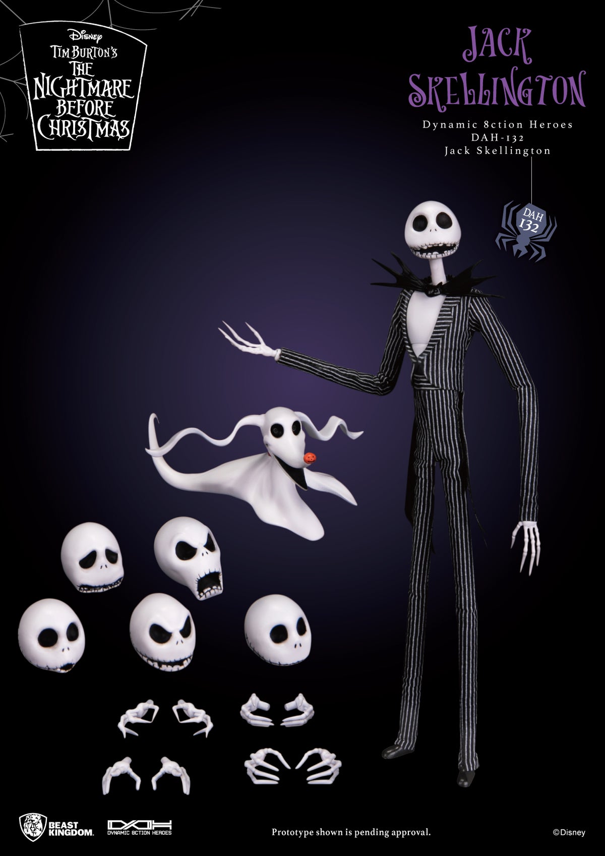 DAH-132 The Nightmare Before Christmas Jack Skellington