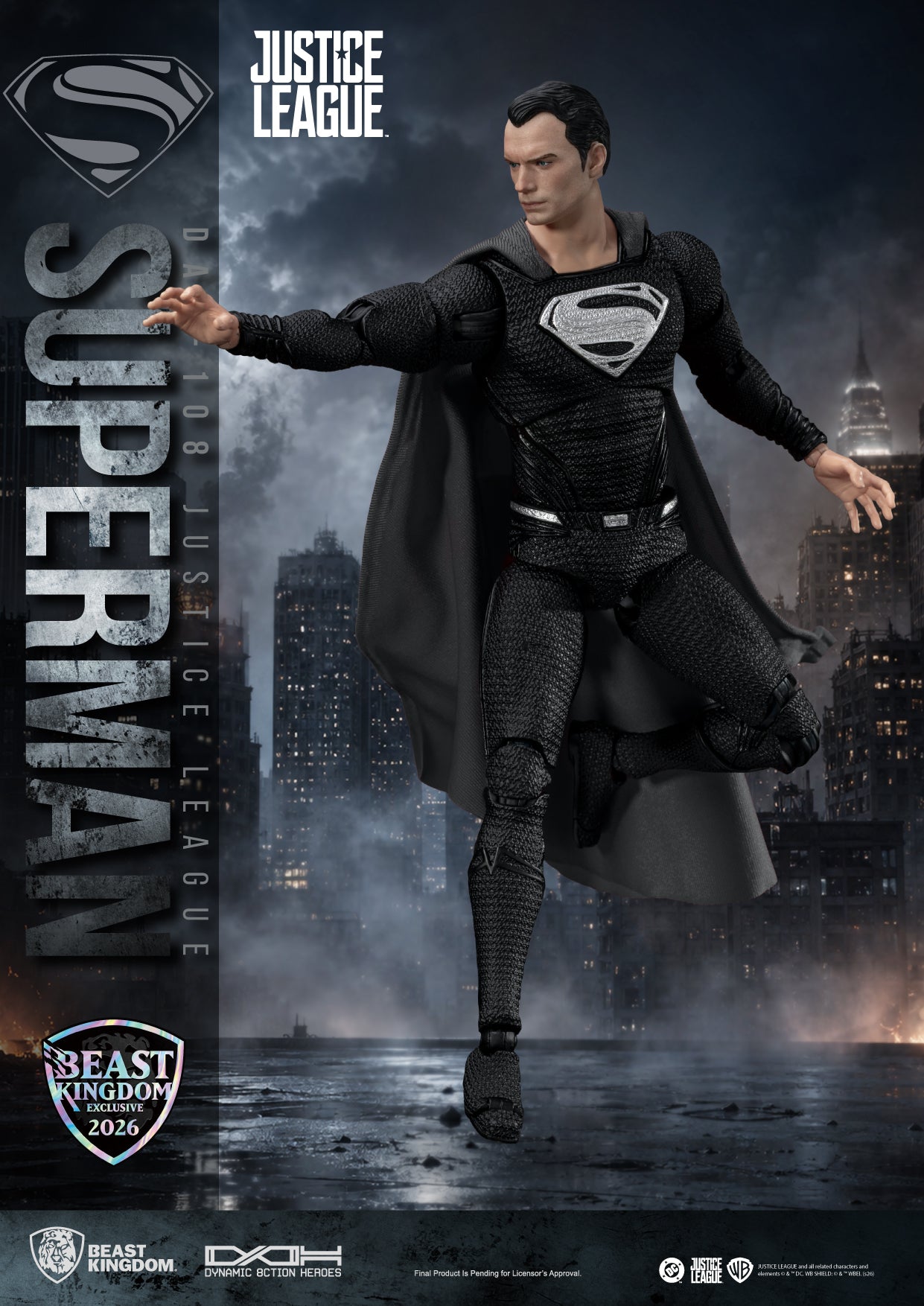 DAH-108 Superman: Black Suit