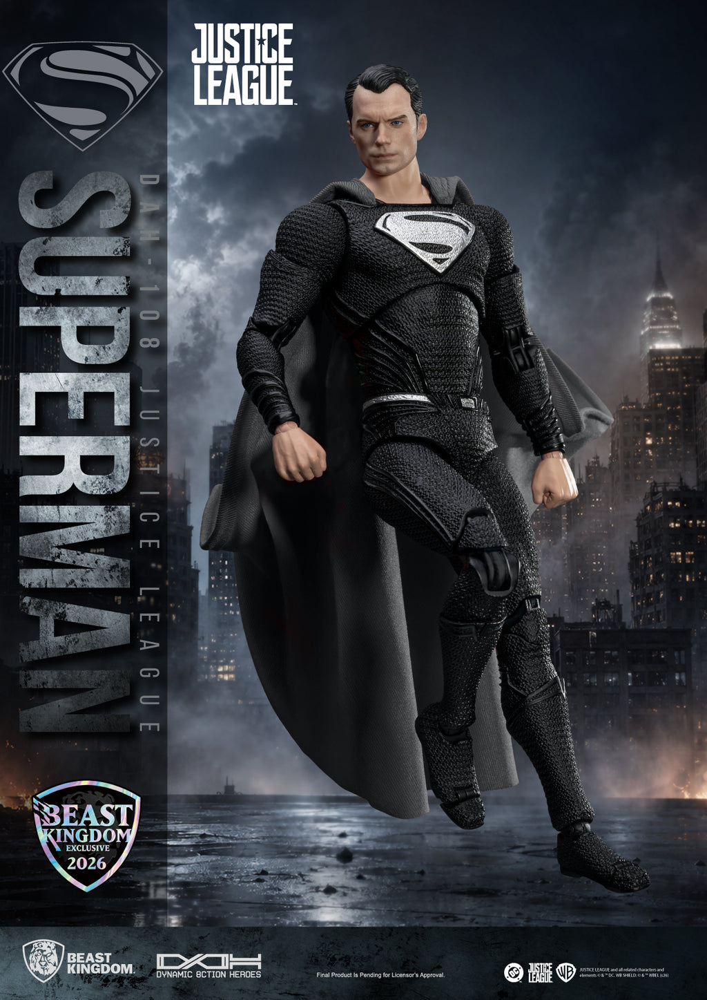 DAH-108 Superman: Black Suit