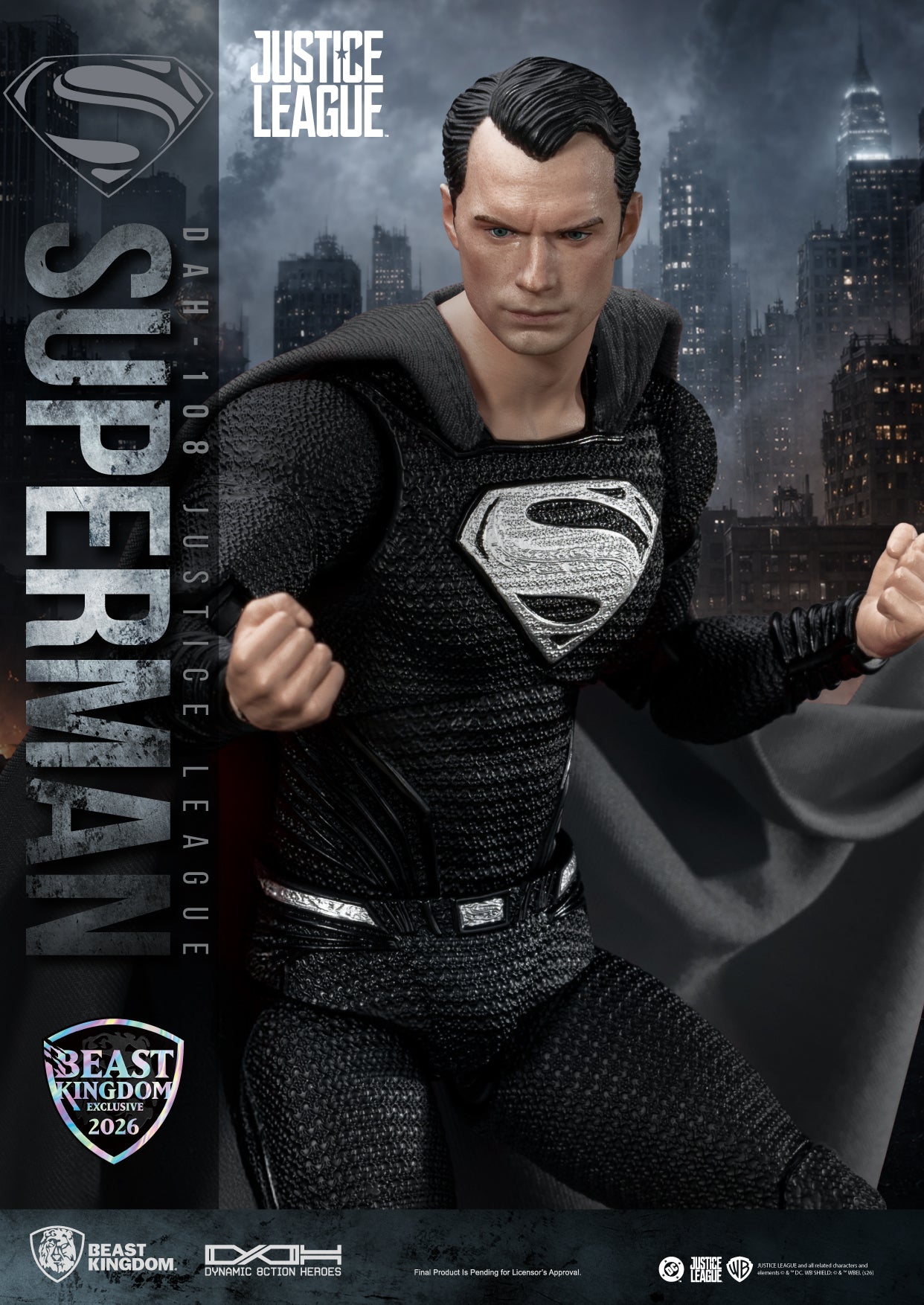 DAH-108 Superman: Black Suit
