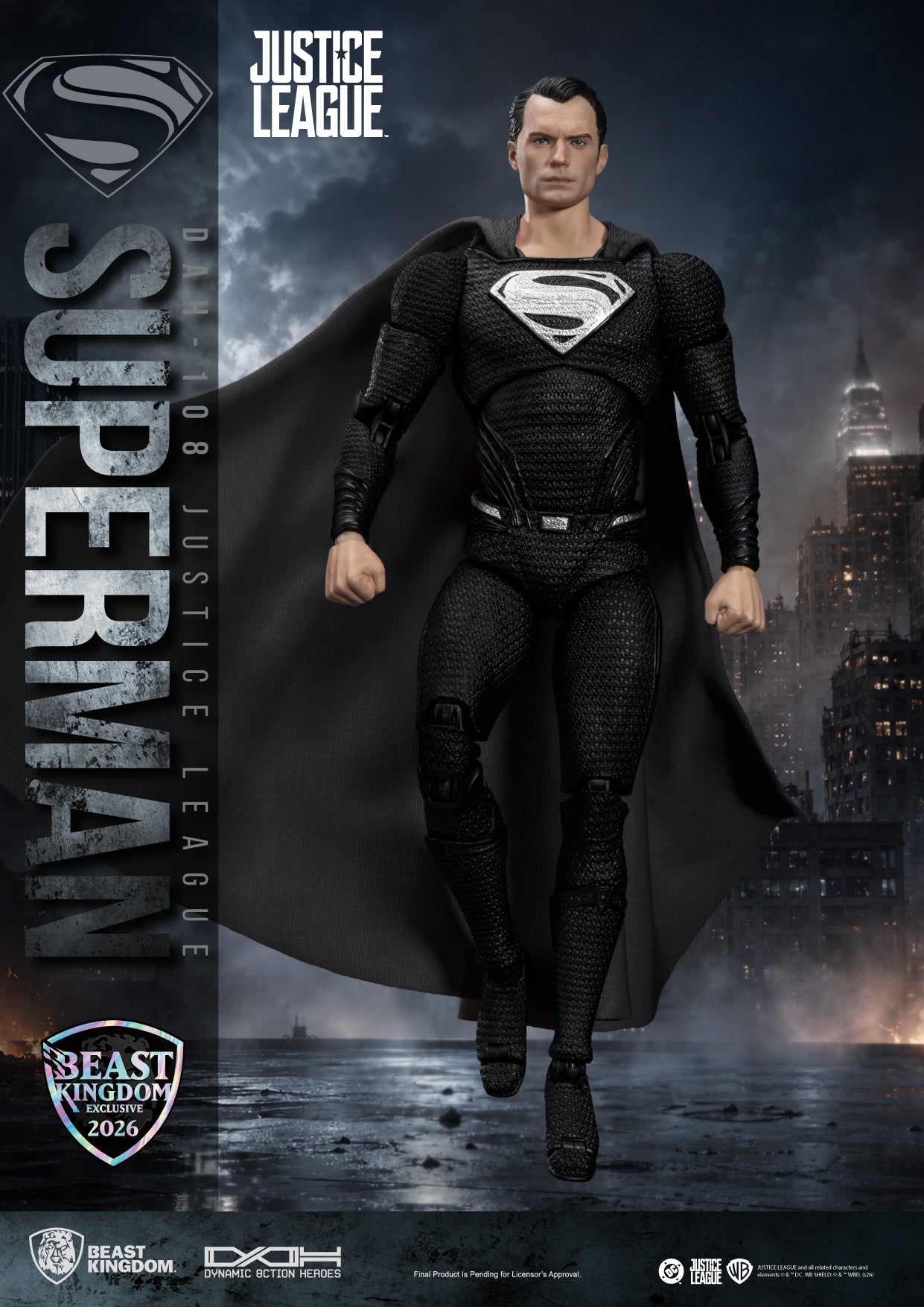 DAH-108 Superman: Black Suit