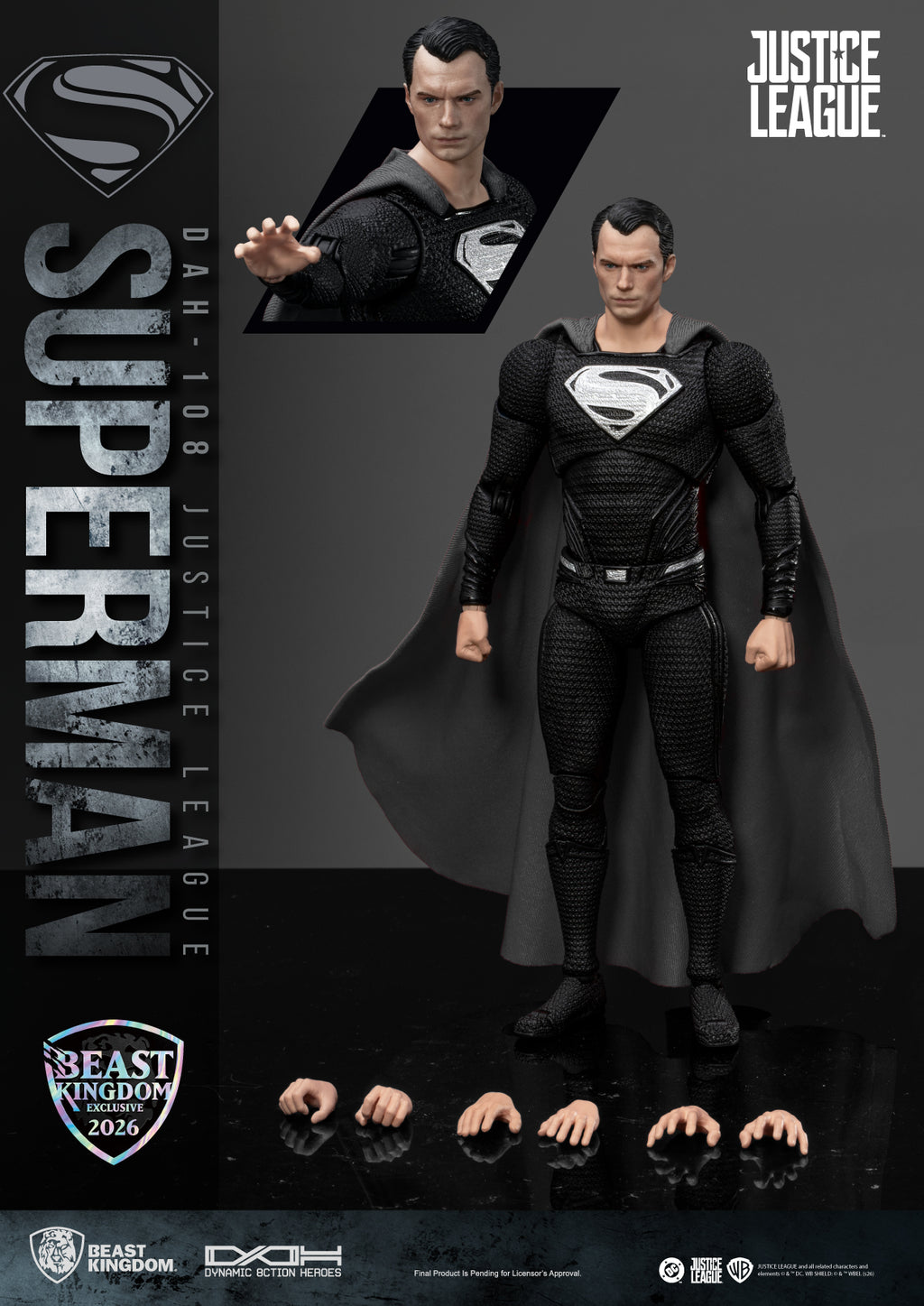 DAH-108 Superman: Black Suit