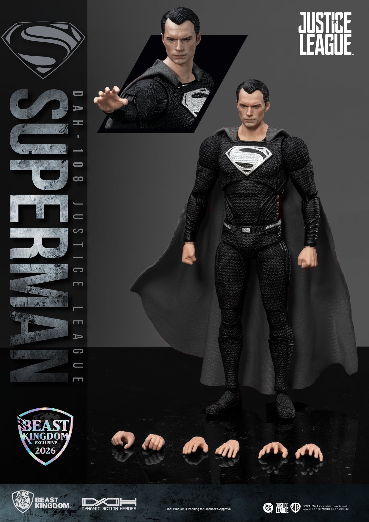 DAH-108 Superman: Black Suit
