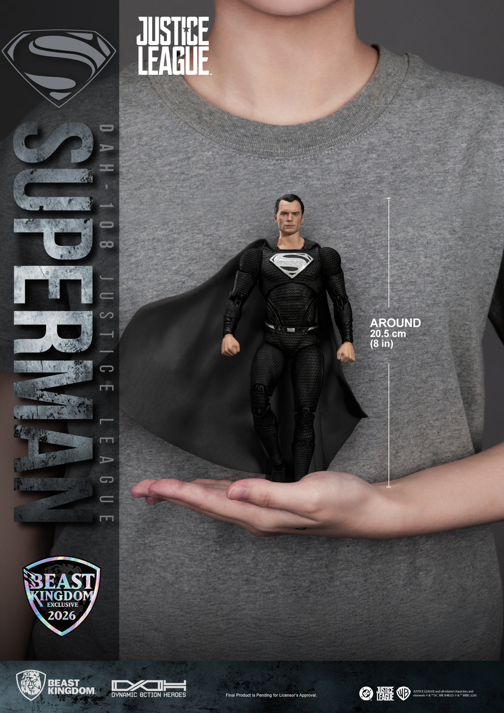DAH-108 Superman: Black Suit
