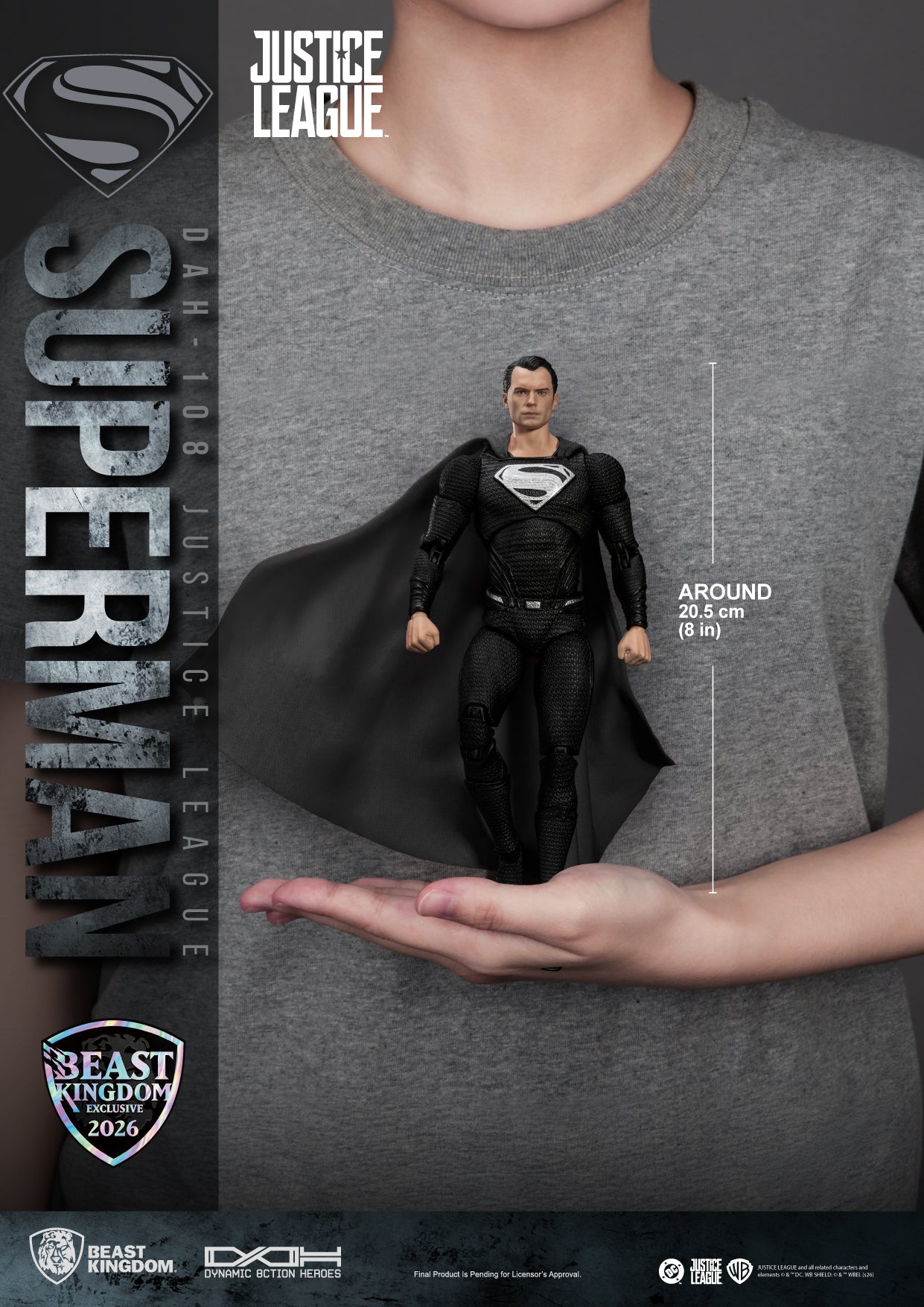 DAH-108 Superman: Black Suit