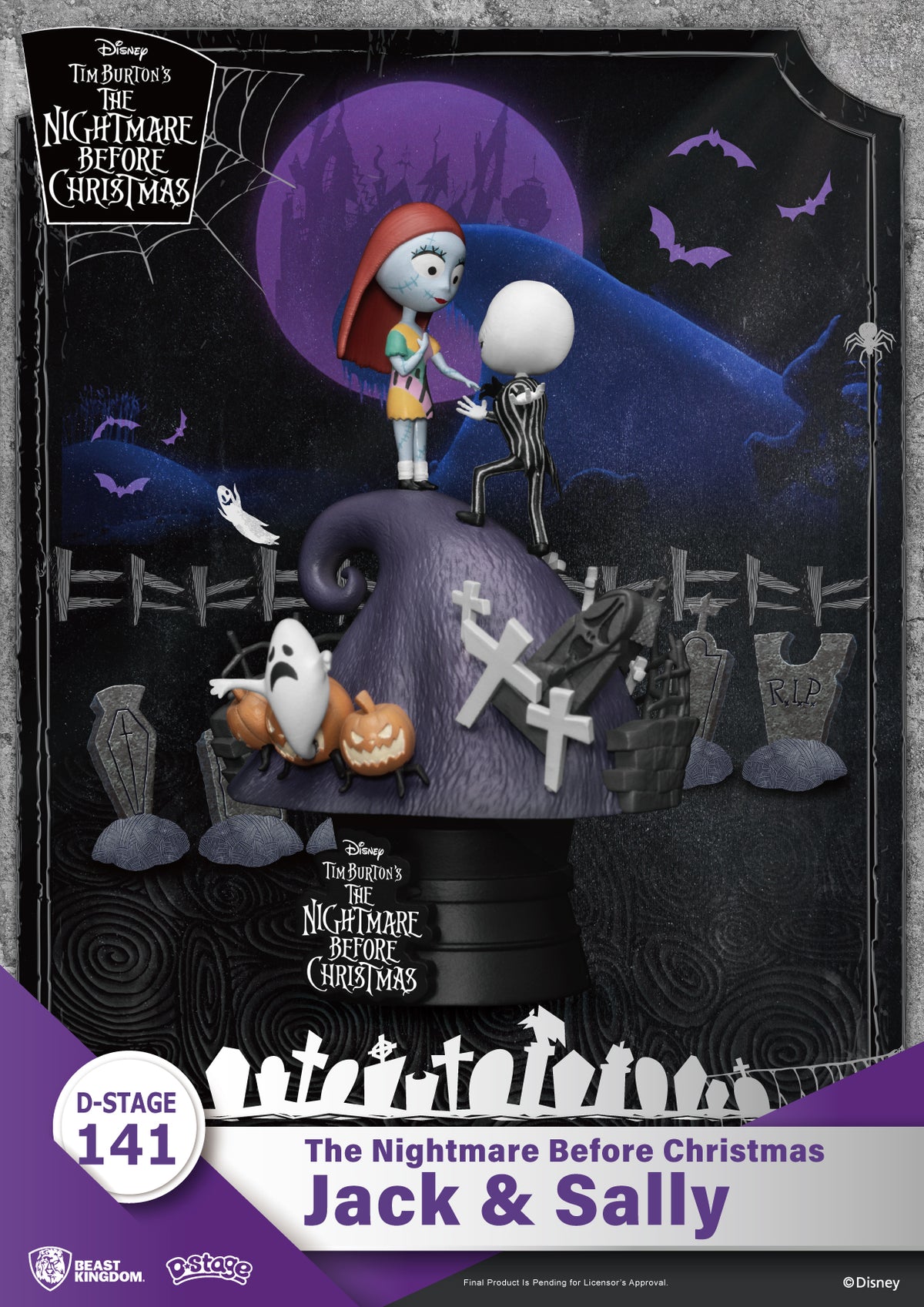 DS-141 The Nightmare Before Christmas-Jack & Sally