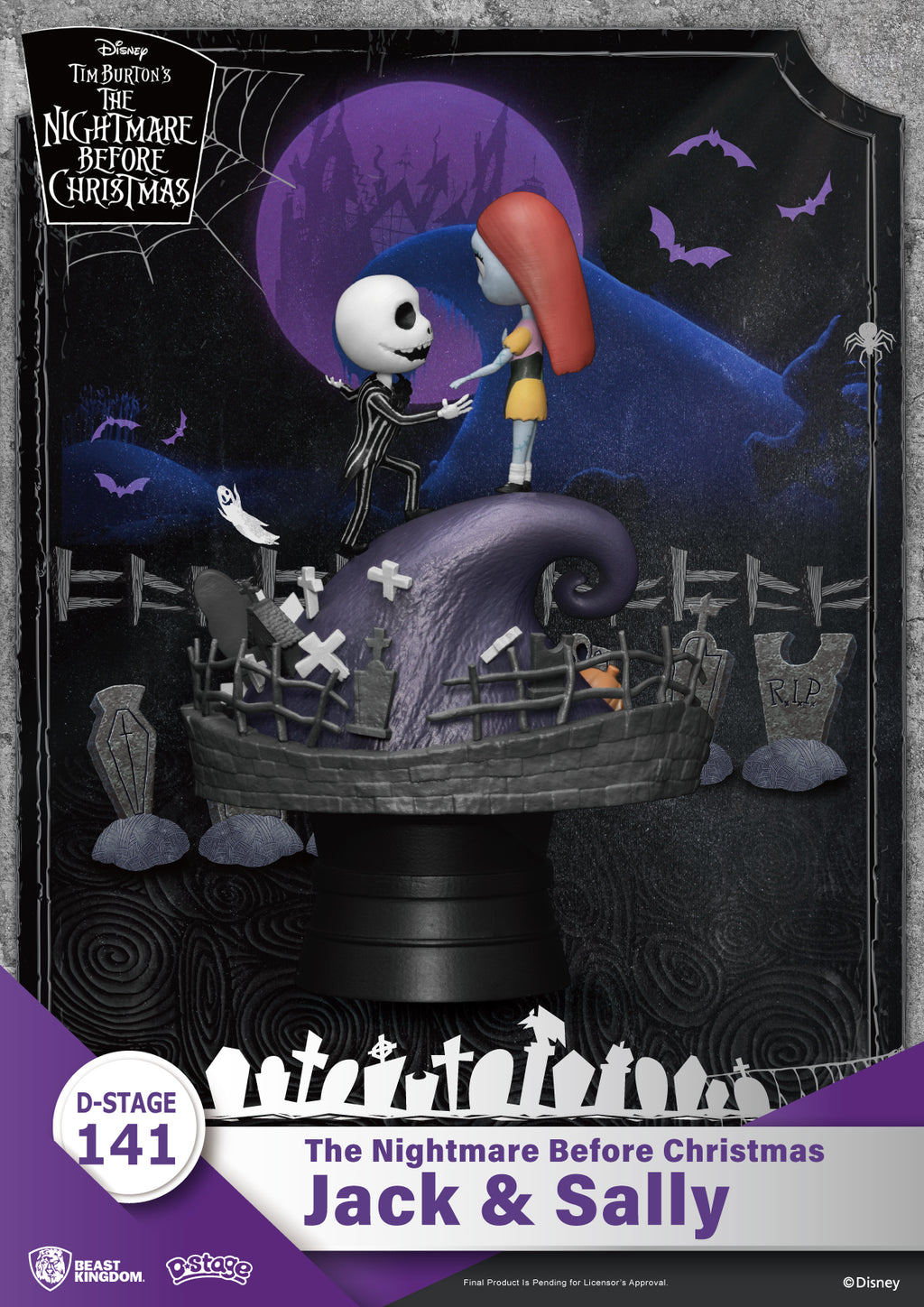DS-141 The Nightmare Before Christmas-Jack & Sally