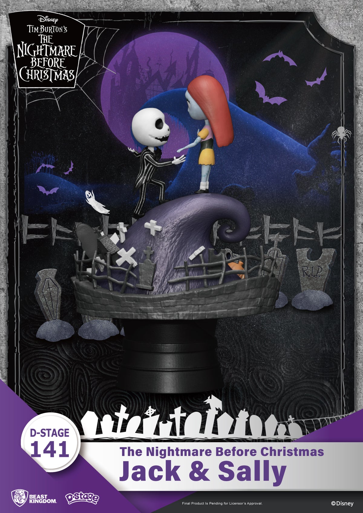 DS-141 The Nightmare Before Christmas-Jack & Sally
