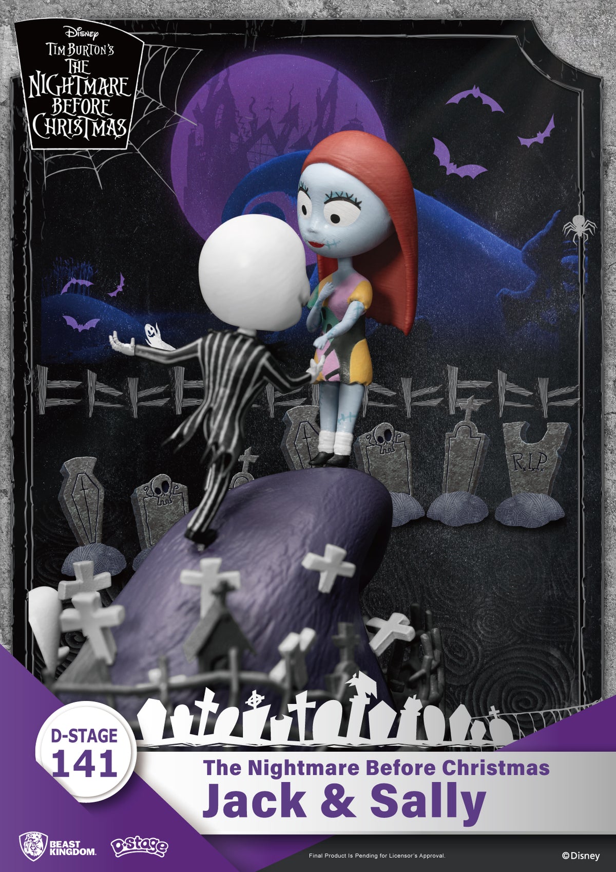 DS-141 The Nightmare Before Christmas-Jack & Sally