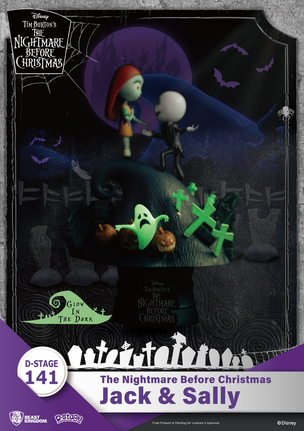 DS-141 The Nightmare Before Christmas-Jack & Sally