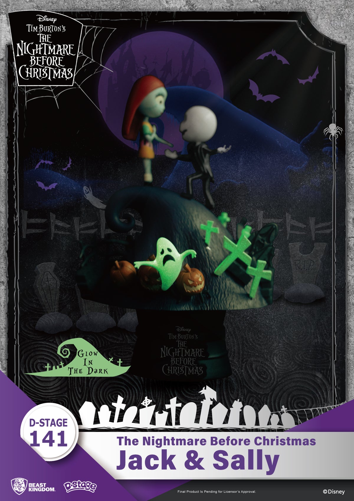 DS-141 The Nightmare Before Christmas-Jack & Sally