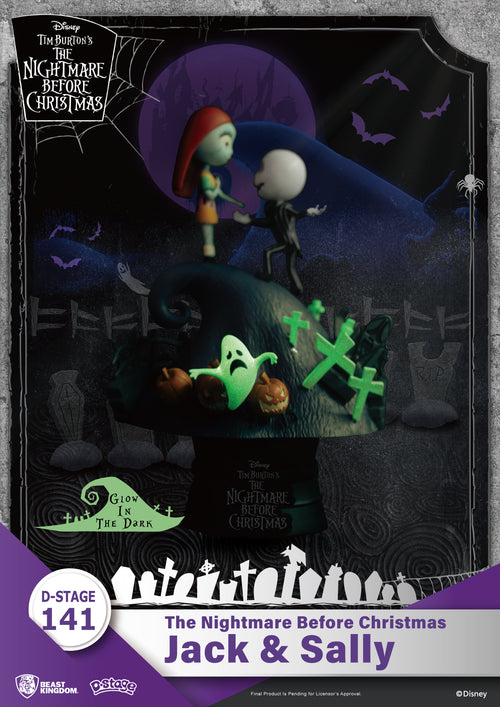 DS-141 The Nightmare Before Christmas-Jack & Sally