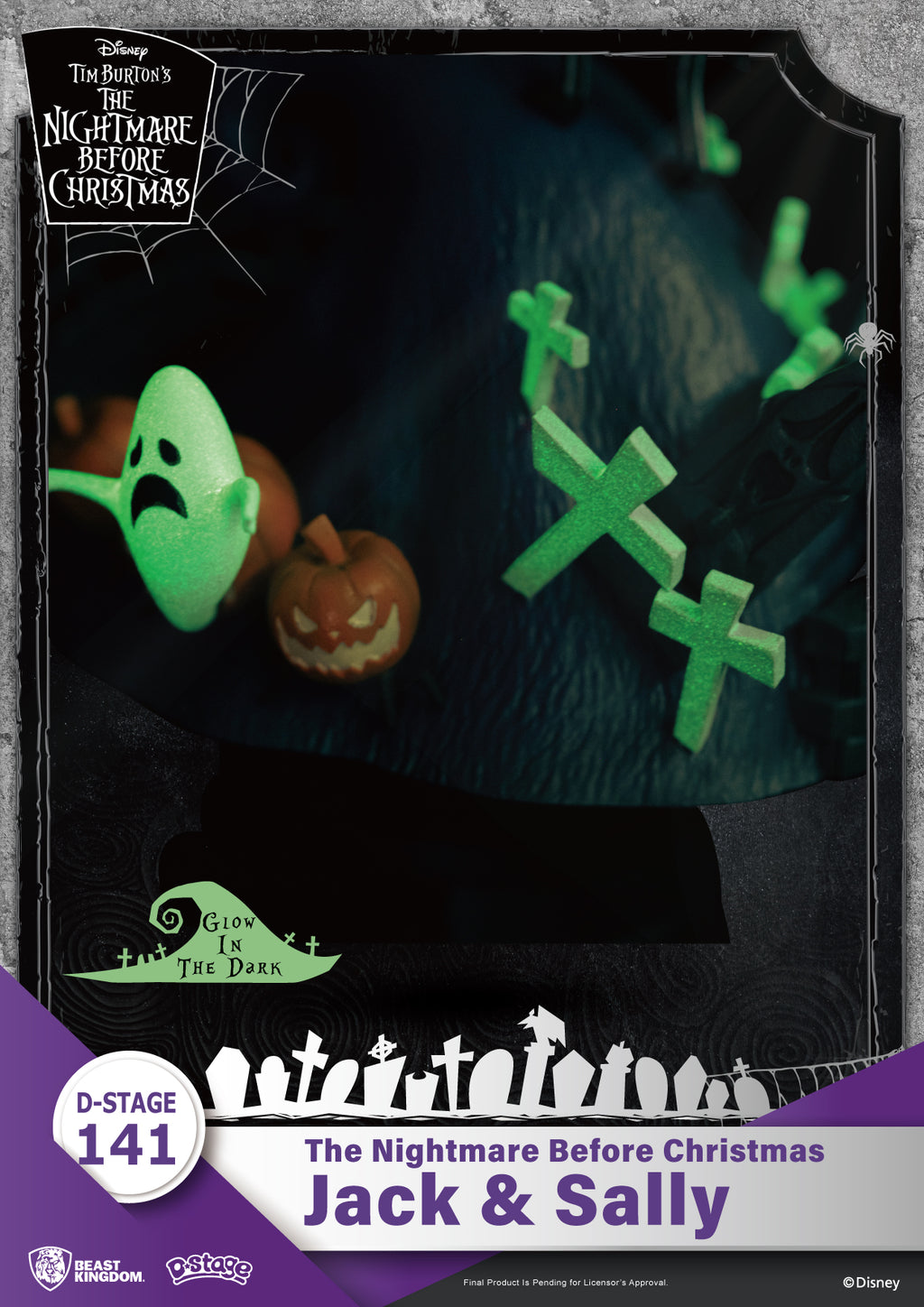 DS-141 The Nightmare Before Christmas-Jack & Sally