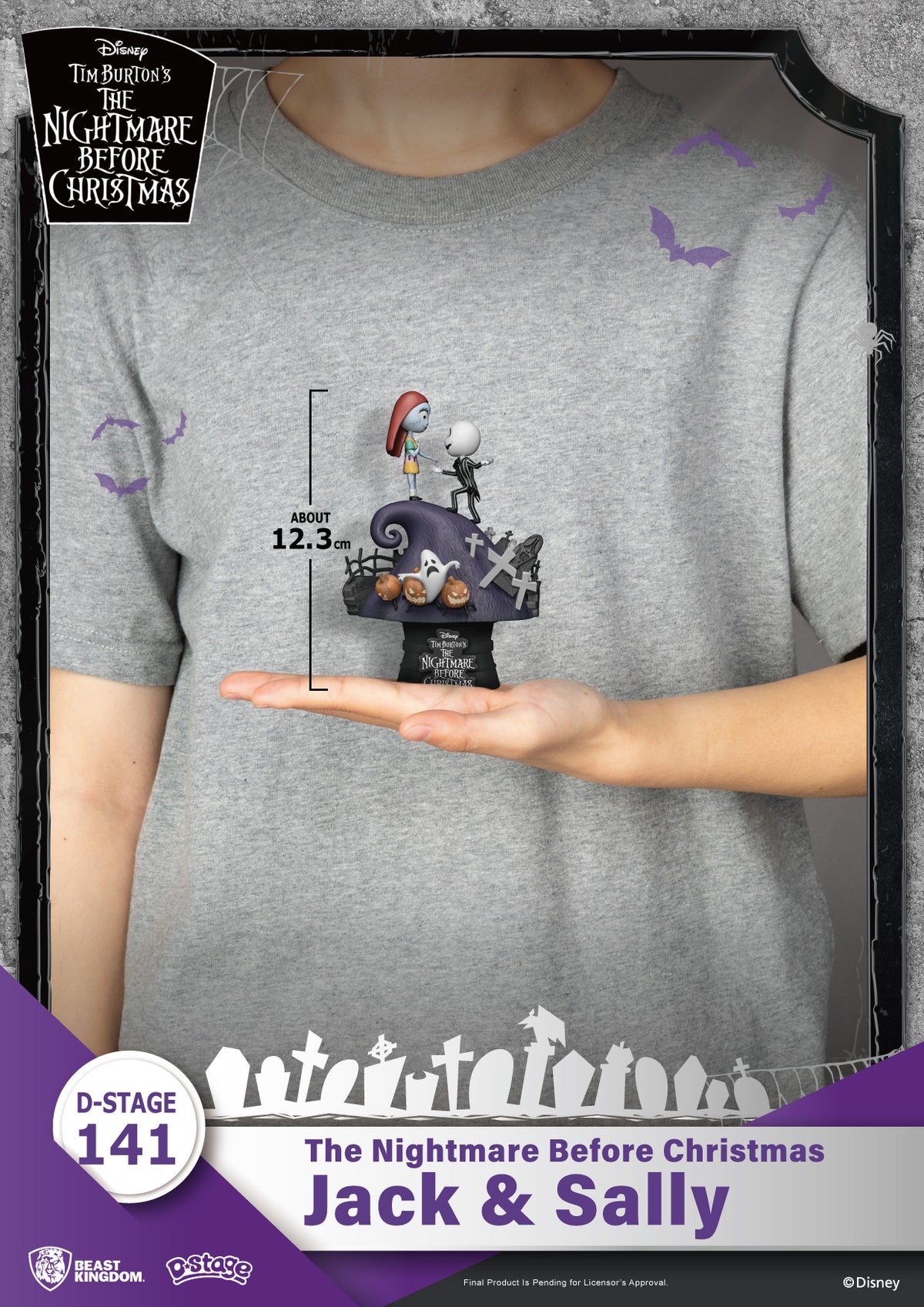 DS-141 The Nightmare Before Christmas-Jack & Sally