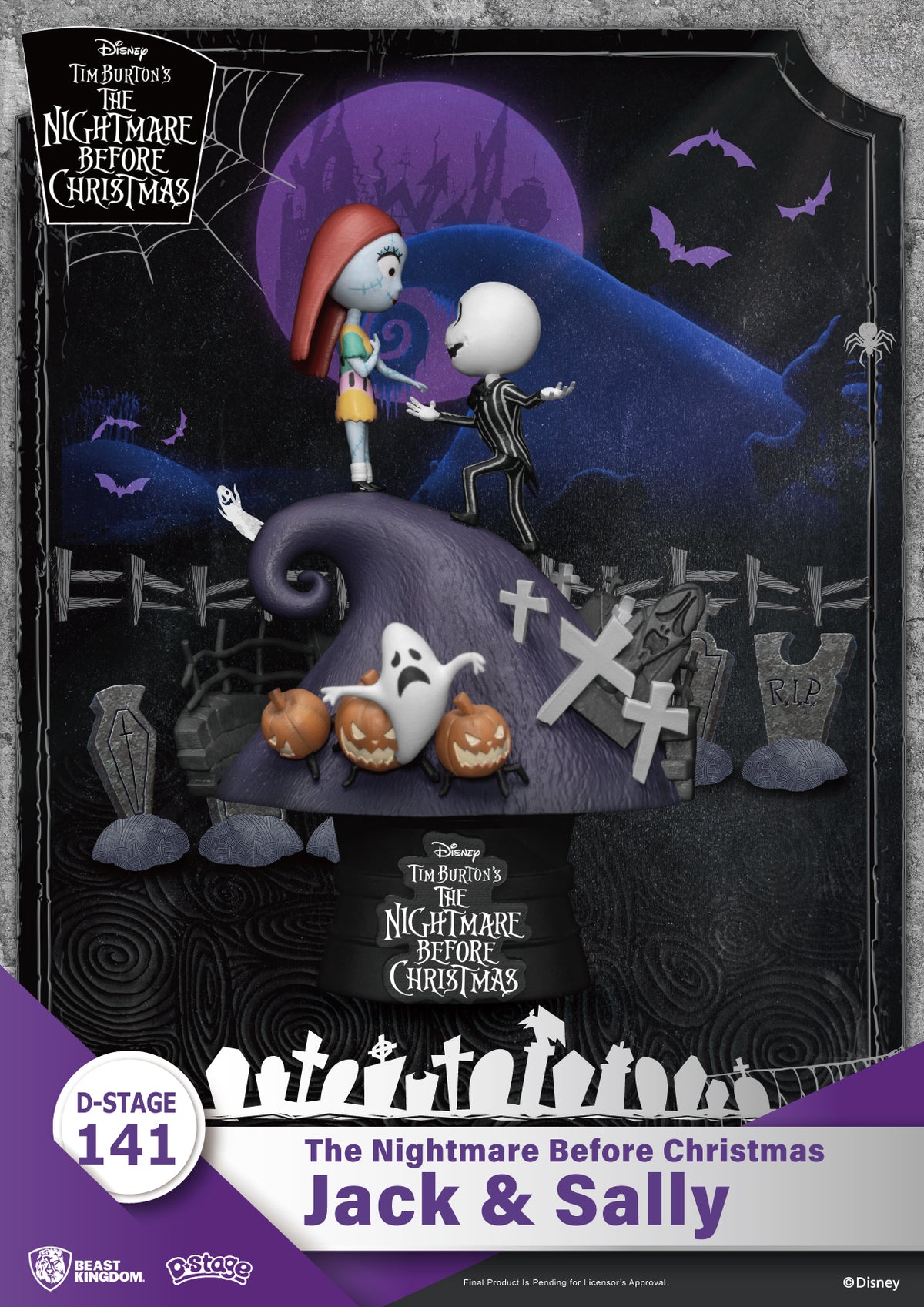 DS-141 The Nightmare Before Christmas-Jack & Sally