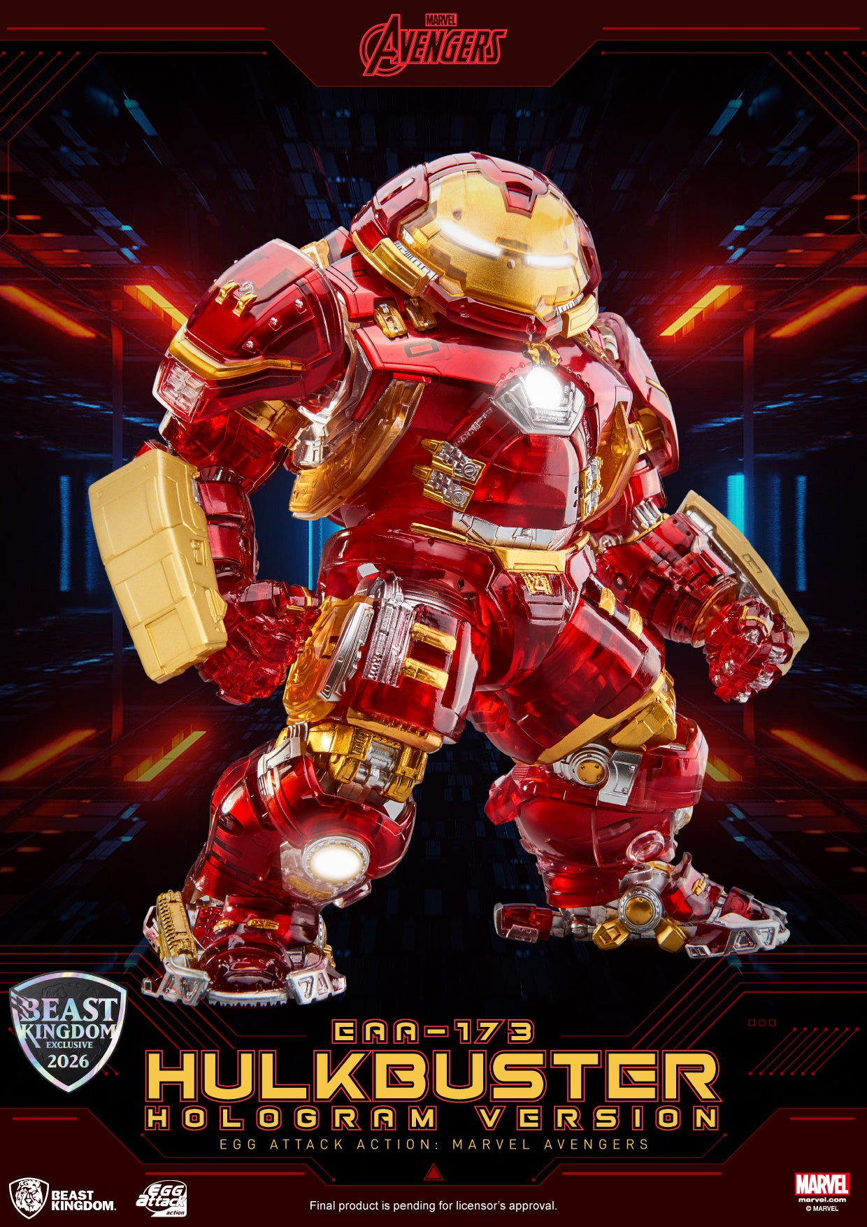 EAA-173 HULKBUSTER (Holographic) – BEAST KINGDOM