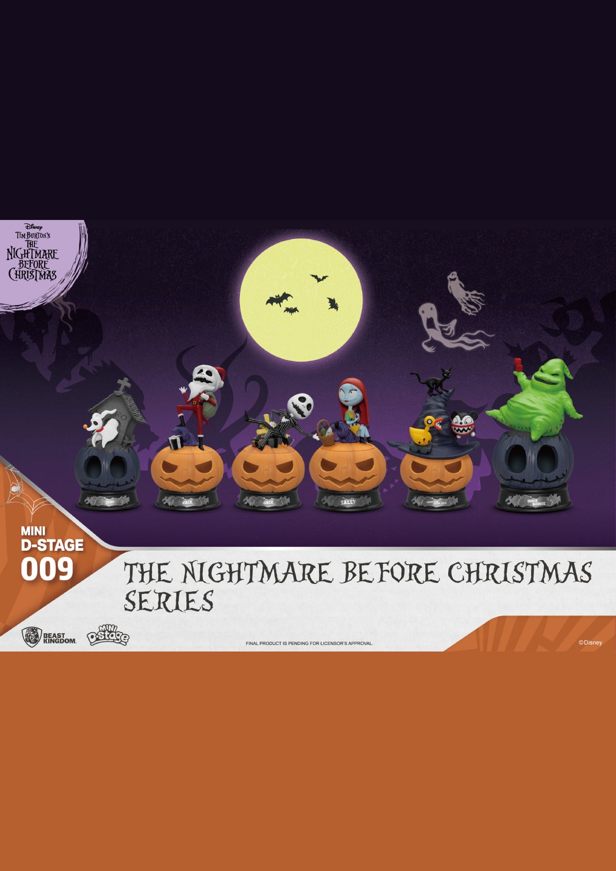 MDS-009 The Nightmare Before Christmas Series-Blind Box ( SET of 6pcs )